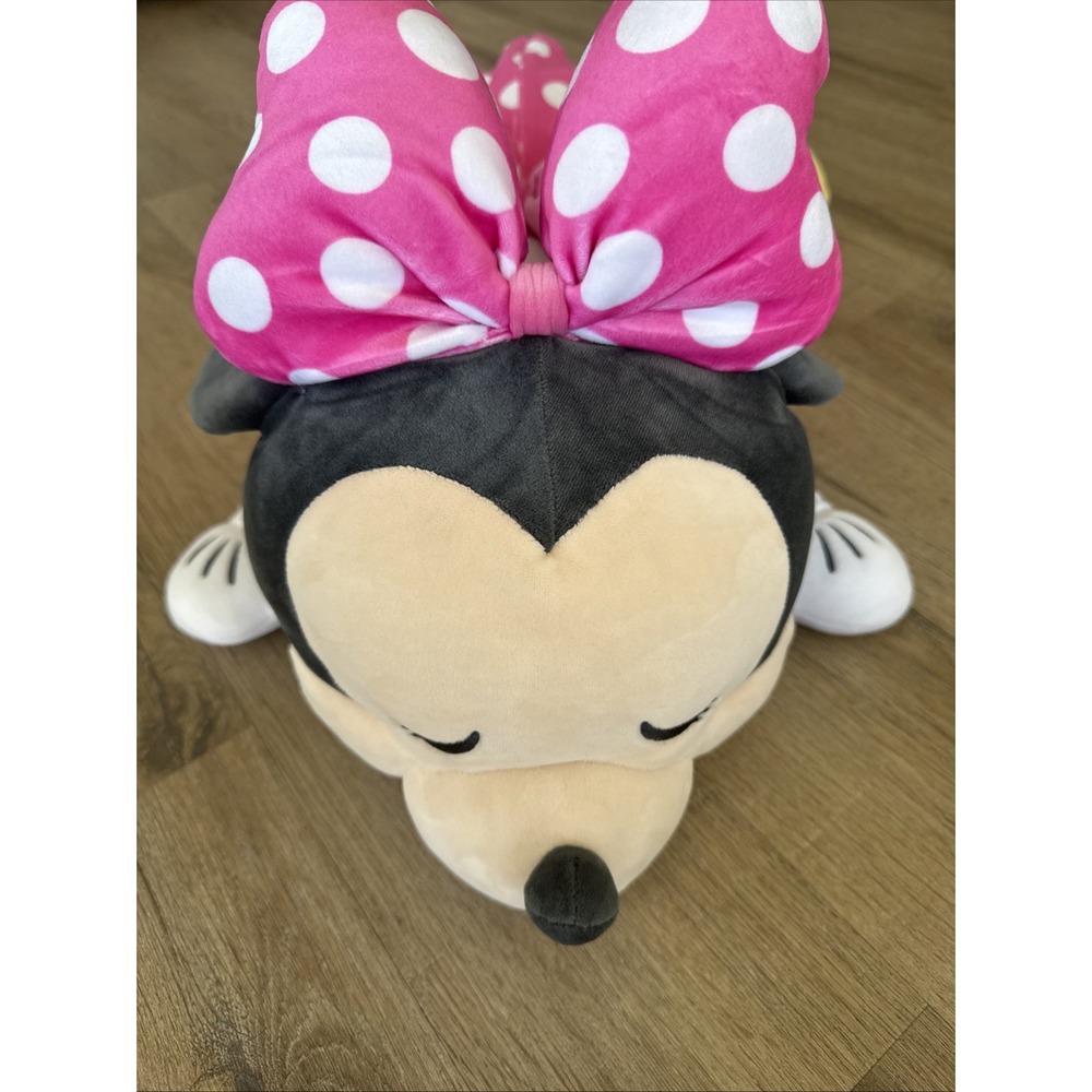 Disney Minnie Mouse Cuddleez Plush Soft Stuffed Animal Pillow Large 24 in Approx - Picture 6 of 12